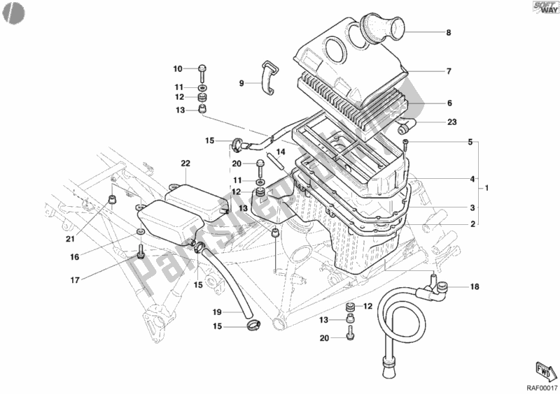 Todas las partes para Consumo de Ducati Supersport 750 SS 2002
